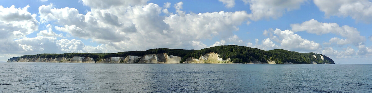 Sea Cliffs on the Baltic Sea in Germany photo