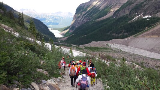 gorgeous sunny day in Banff National Park