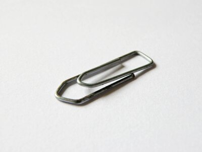 Paperclip rust metal