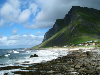 Fjord nature picturesque photo