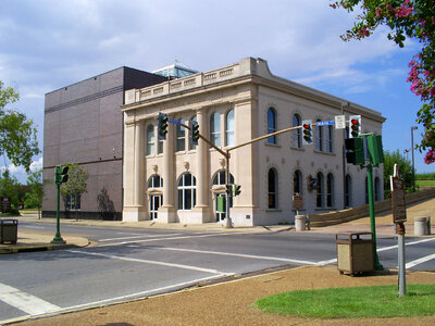 Historic former Rapides Bank and Trust Company building in Alexandria Louisiana photo