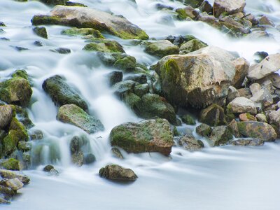 Stream waterfall water