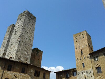 Towers tuscany historical centre photo