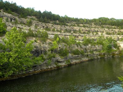 Dam landscape wilderness photo