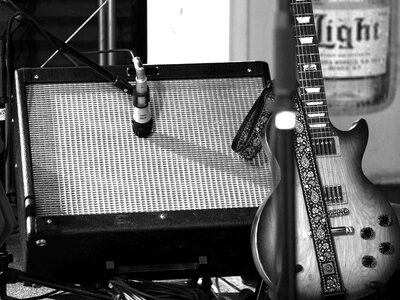 Microphone music rock and roll photo