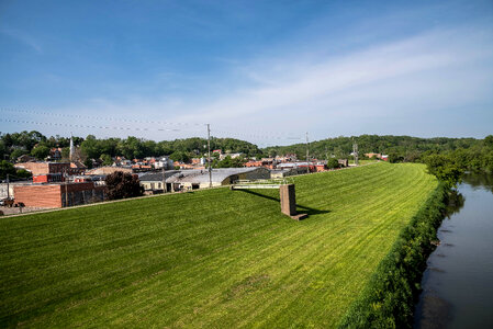 Town of Galena from the Park photo
