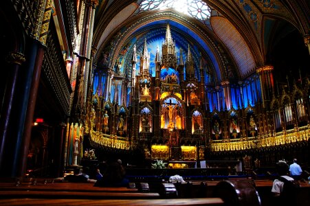 Church Notre-Dame Montreal photo