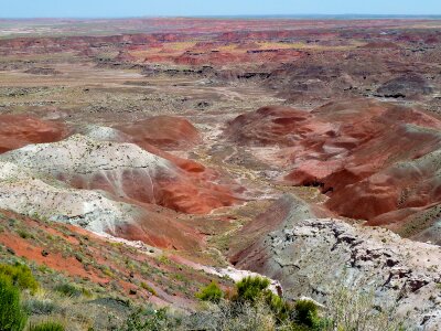 Usa erosion colorful photo