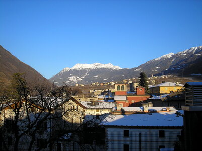 Landscape Tirano Italy photo