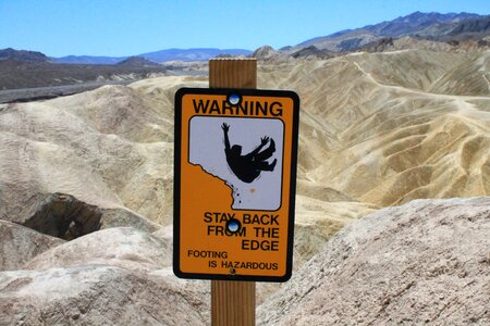 Danger attention fall