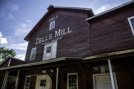 Dells Mill Museum near Augusta, Wisconsin photo