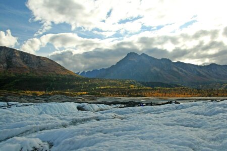 Glacier Mountains Alaska photo