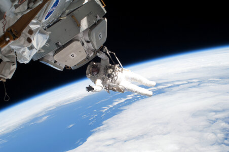 Spacewalk ISS photo