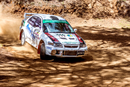 39th Venus Rally in Panagia Forest. Paphos District, Cyprus. March 27, 2016 photo