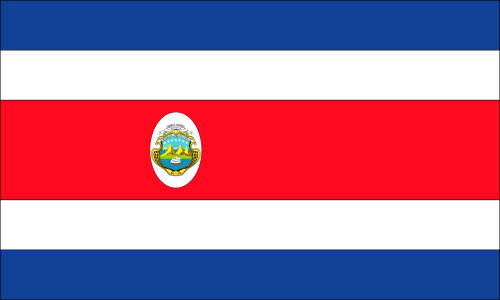 Flag of Costa Rica photo