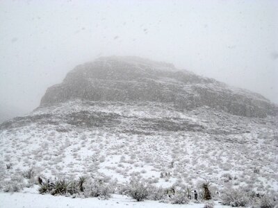 Nature cold peak photo