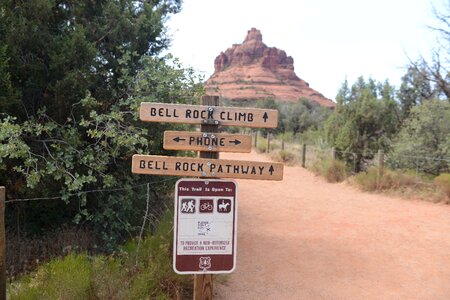 Coffee Pot Rock - Sedona Arizona photo