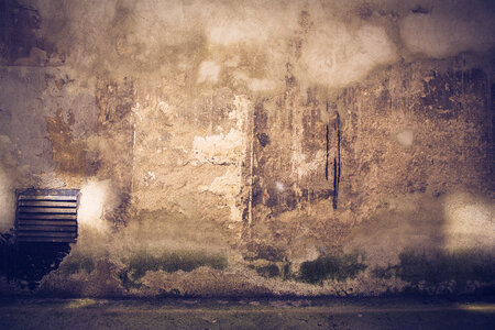 Grunge Wall Texture with Vent photo