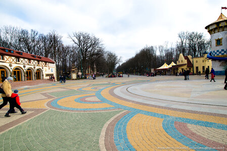 Gorkypark in Kharkiv, Ukraine photo