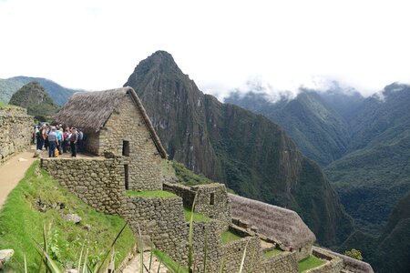 Machu Picchu Lost city of Inkas in Peru photo