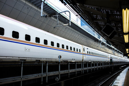 1 Hokuriku bullet train photo