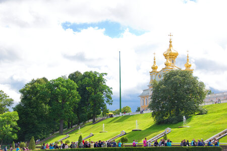 Church in Peterhof photo