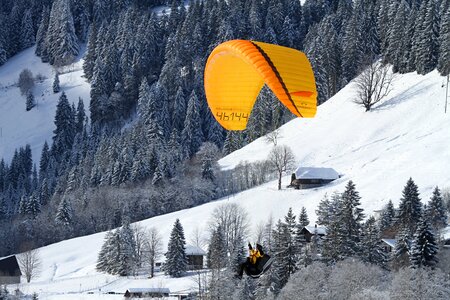 Flying sport sky