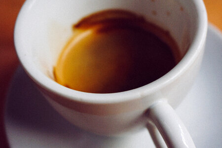 Empty Coffee Cup
