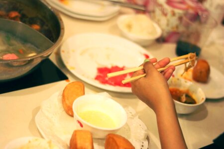 Asia bread breakfast