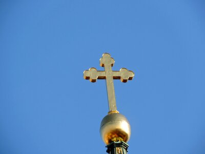 Christianity cross gold