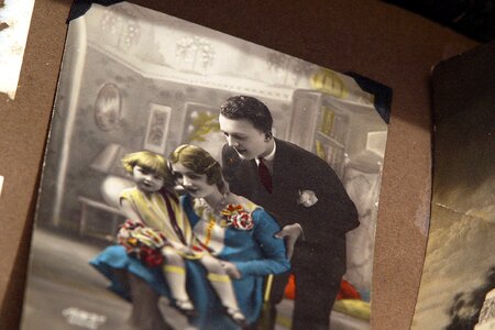 Market vintage photo