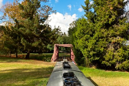 the historic location of the Southern Pacific Railroad