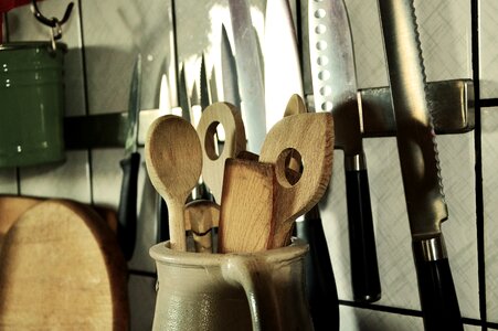 Cook kitchen tableware
