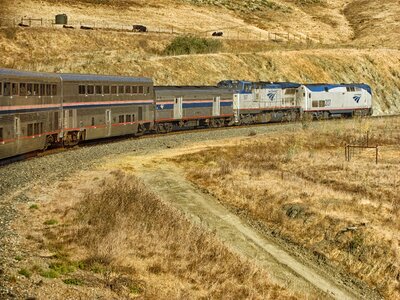 Landscape scenic transportation photo