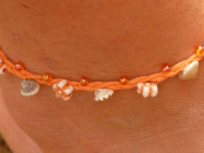 Shell jewellery beads