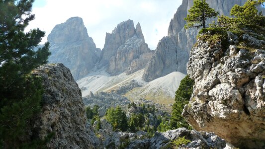 Mountains landscape rock photo