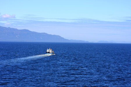 chilean fjord on a cruise