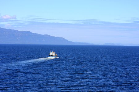 chilean fjord on a cruise photo