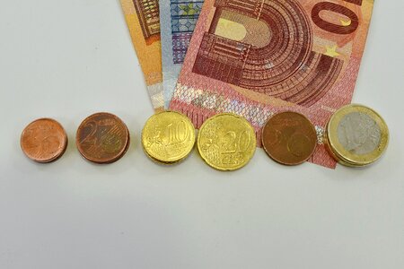 Banknote cent euro