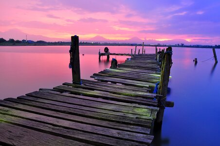 The Pier at Sunset photo