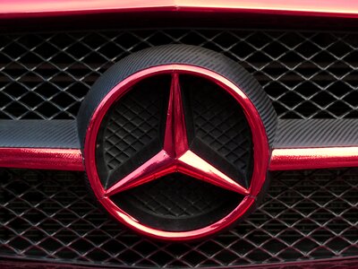 Car brand brand red