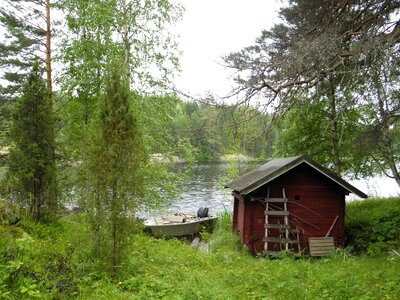 Lake nature scenic photo