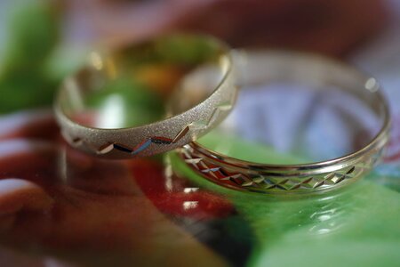 Rings handmade gold photo