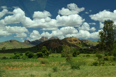 Greenery hill mountain photo