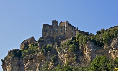 France, middle age castle of Beynac photo