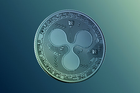 Ripple coin photo