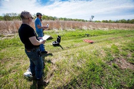 Students learn how to operate Unmanned Aircraft Systems -2