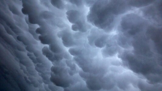 Cold front cumulus weather phenomenon photo