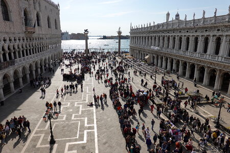 San Marco square, Venice Italy photo