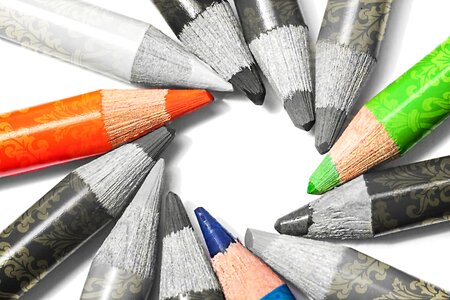 Draw pointed color